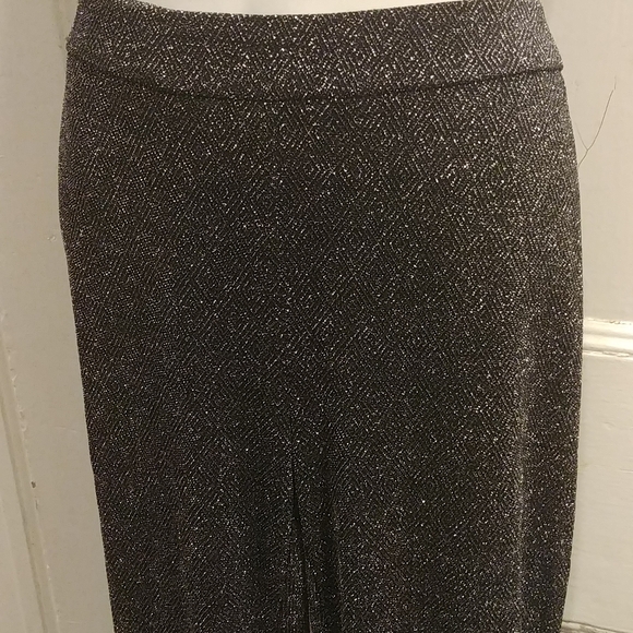 NWT INC International Concepts Silver Thread Grey Flair Holiday Christma… - Picture 3 of 4